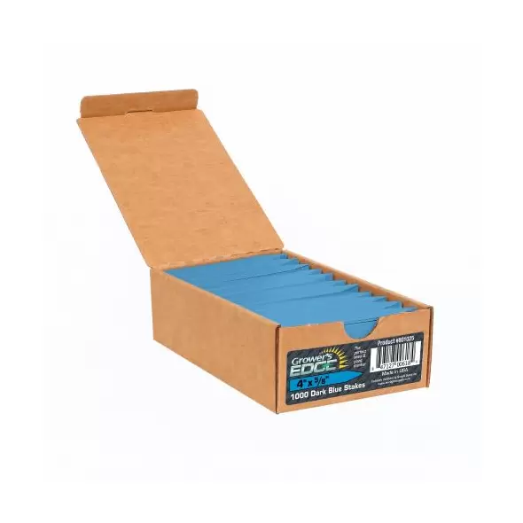 Grower's Edge Plant Stake Labels Dark Blue - 1000/Box