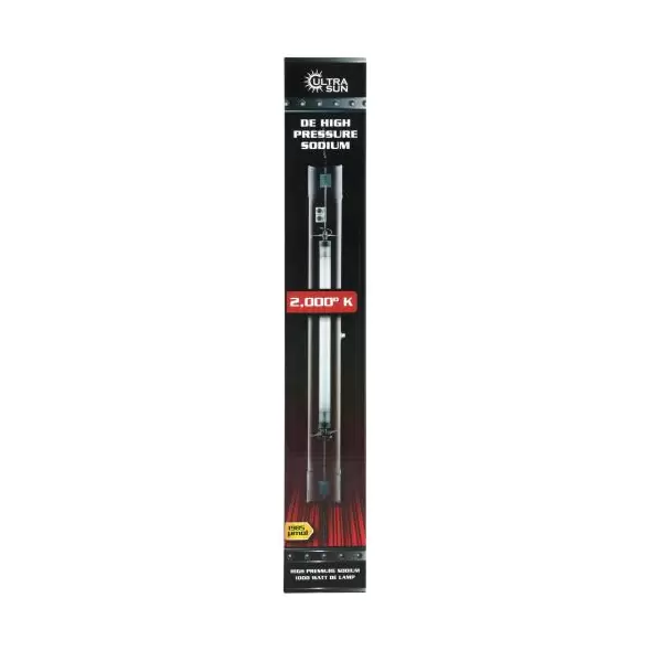 Ultra Sun HPS 1000 DE 2000K Lamp (12/Cs)