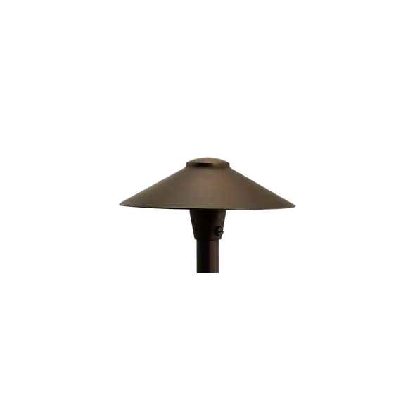 Alliance Area Light Hat, Aged Brass For Bi-Pin G4 Area Lights | AOLAL250