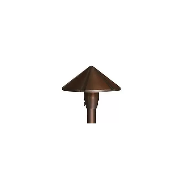 Alliance Lighting Hat, Aged Brass For Bi-Pin G4 Area Lights | AOLAL300