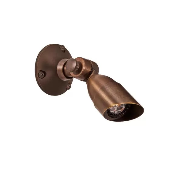 Alliance Lighting Down Light, MR11 Socket Bi-Pin LED Aged Brass, No Lamp | AOLDL50