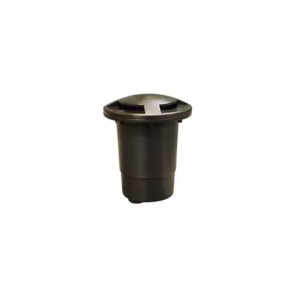 Alliance Outdoor Lighting Well Light, 2W to 5W Ceramic Bi-Pin 2700K/3000K/4000K Integrated Bluetooth-Controlled LED Aged Brass GL180 Series In-Ground | AOLGL180BT