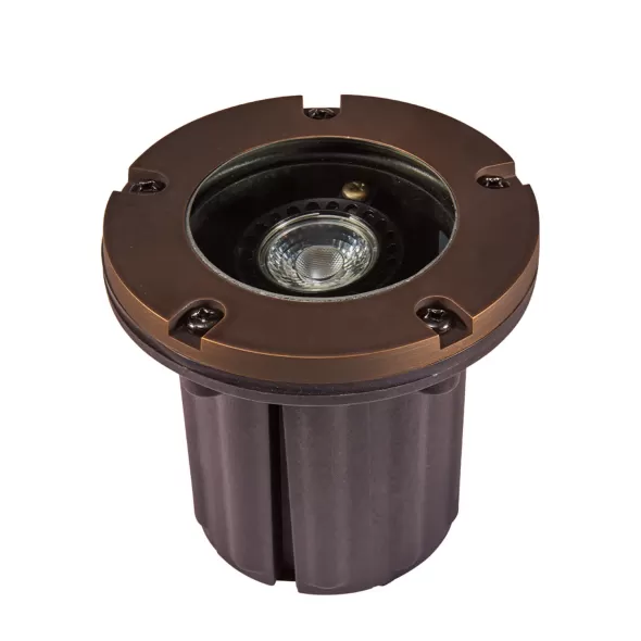 Alliance Outdoor Lighting In-Ground Well Light, 35W Ceramic Bi-Pin MR-16 Halogen Brass, No Lamp | GL300