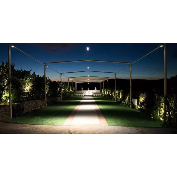 Alliance Lighting Hanging Light, 4W Bi-Pin MR-16 LED Aged Brass | AOLHL100LED4W
