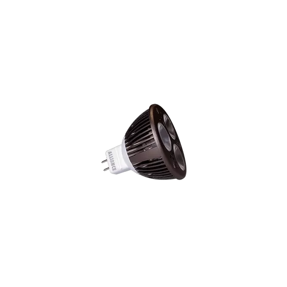 Alliance Lighting Lamp, 5W MR-16, 310 Lumens Cree XPE LED 45 Degrees Degrees Flood Green | AOLLMR16LED5WFGR