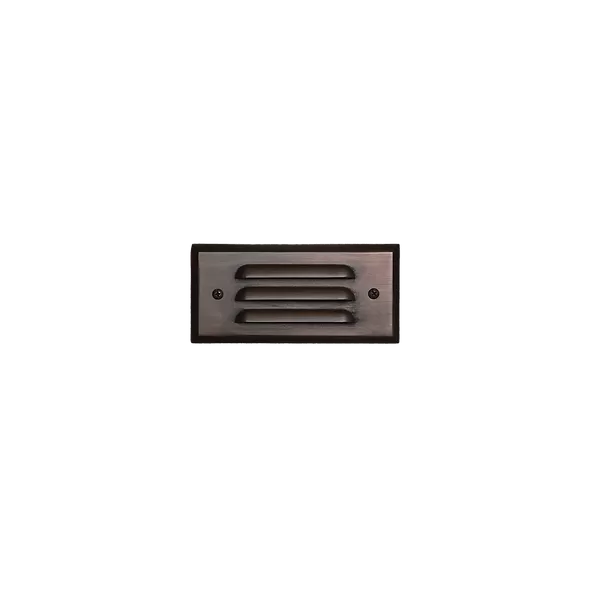 Alliance Outdoor Lighting Step Light, 4.5W 2700K LED Aged Brass Small | AOLSL25BT