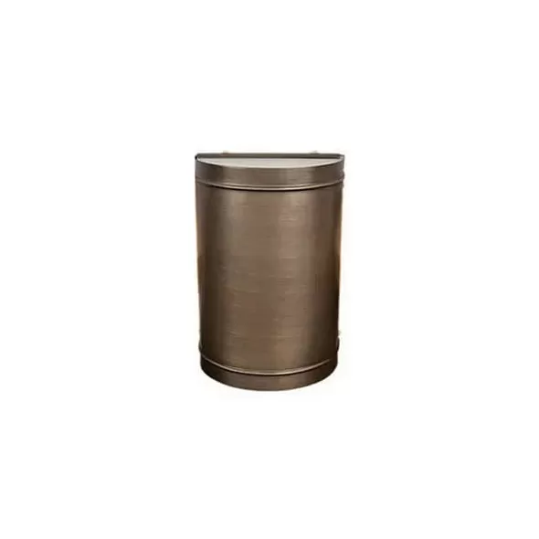 Alliance Lighting Wall Sconce, Ceramic Bi-Pin X-20 Halogen Aged Brass No Lamp | WS200