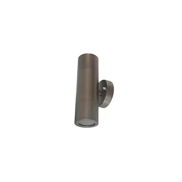 Alliance Outdoor Lighting Wall Sconce, 5W Ceramic Bi-Pin MR-16 LED Aged Brass 8" | AOLWS300LED6W