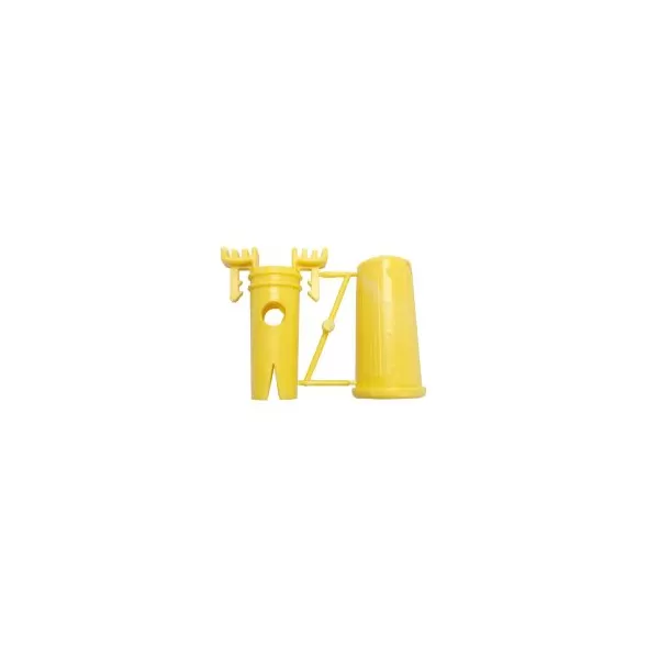 30 V 10 A 24-18 AWG Copper/Copper Yellow 24/Bag Low Voltage Waterproof Wire Connector | BLZLV9000EA