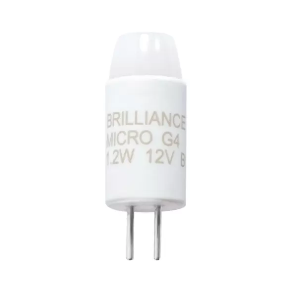 1.2 W Bi-Pin G4 85 100 Lumens 2700K LED Multi-Directional Water-Resistant Lamp | BRIBIPINMICROG4