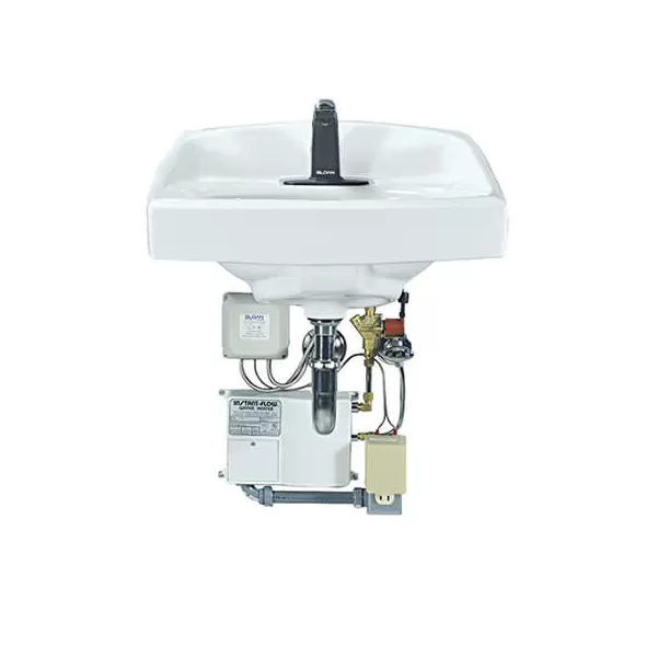 White Vinyl For American Standard Lucerne Wall Mount Sink 2018ASL1 Series Protective Lavatory Enclosure | IPS82205