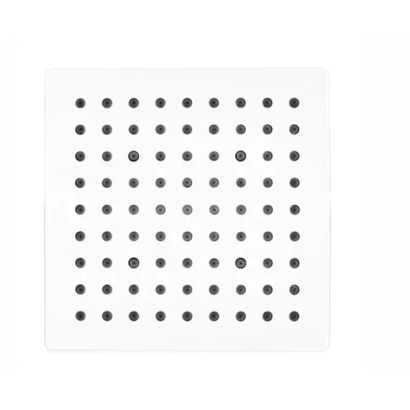 1/2" 6" x 6" x 1-31/32" Polished Chrome Bronson Series Square Raincan Showerhead | PPF973183A