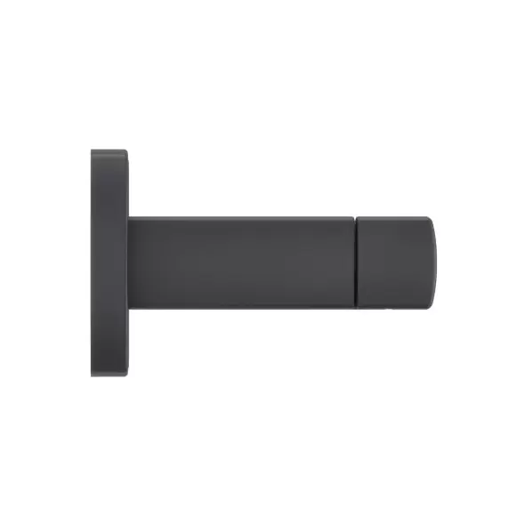 9-1/16" Matte Black Metal Deckard Series Paper Holder | PPFBPHDA1B
