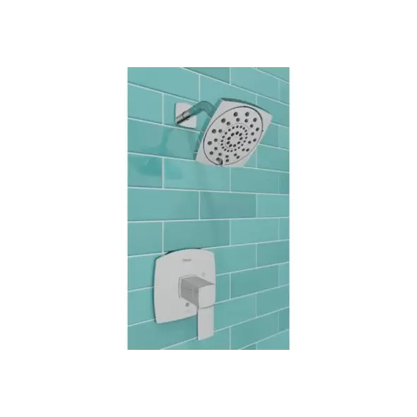 1/2" NPT 5-5/16" x 3-15/32" Metal Polished Chrome Multi-Function 1-Handle Deckard Series Shower Only Trim | PPFLG897DAC