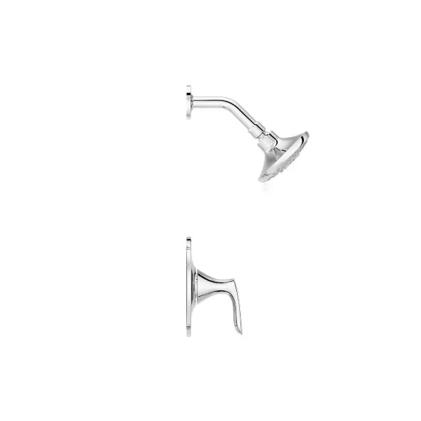 3-7/32" x 4-5/32" Metal Polished Chrome 1-Handle Weller Series Shower Only Trim Kit | PPFLG897WRC