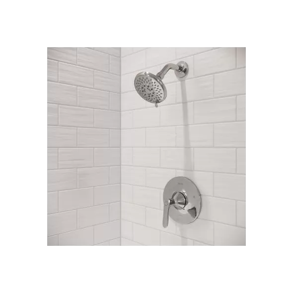 3-7/32" x 4-5/32" Metal Polished Chrome 1-Handle Weller Series Shower Only Trim Kit | PPFLG897WRC
