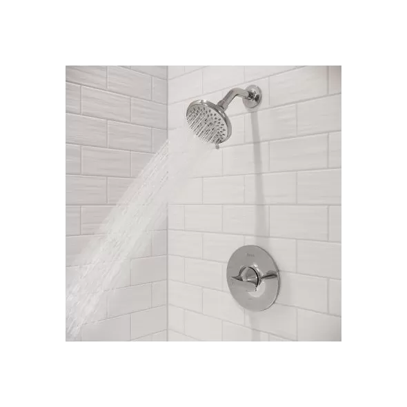 3-7/32" x 4-5/32" Metal Polished Chrome 1-Handle Weller Series Shower Only Trim Kit | PPFLG897WRC