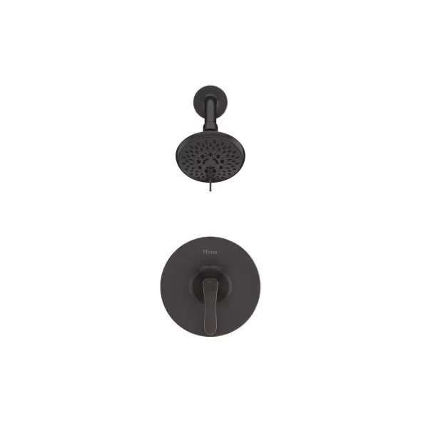 3-7/32" x 4-5/32" Metal Tuscan Bronze 1-Handle Weller Series Shower Only Trim Kit | PPFLG897WRY