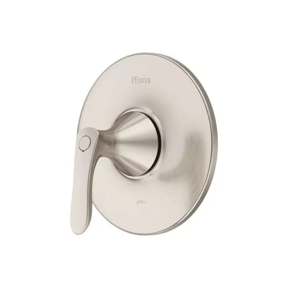 6-7/8" x 3-27/32" Brushed Nickel Metal Weller Series 1-Handle Tub and Shower Valve Only Trim | PPFR891WRK