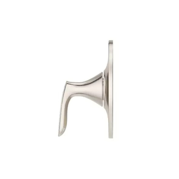 6-7/8" x 3-27/32" Brushed Nickel Metal Weller Series 1-Handle Tub and Shower Valve Only Trim | PPFR891WRK