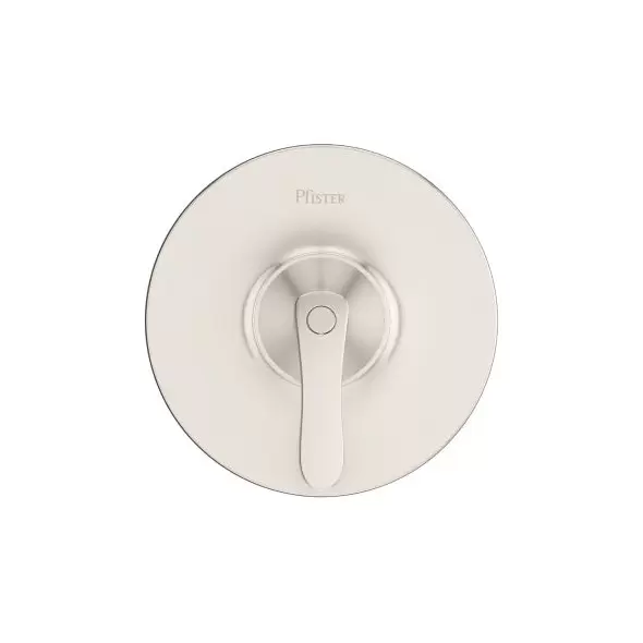 6-7/8" x 3-27/32" Brushed Nickel Metal Weller Series 1-Handle Tub and Shower Valve Only Trim | PPFR891WRK
