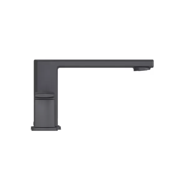 1/2" 2-15/32" x 5-23/32" Metal Matte Black 2-Handle Deckard Series Roman Tub Trim | PPFRT65DAB