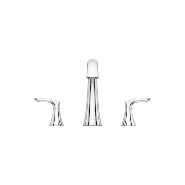 9-11/32" Metal Polished Chrome 2-Handle Weller Series Roman Tub Trim | PPFRT65WRC