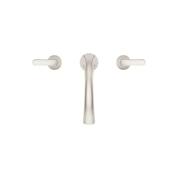 9-11/32" Metal Brushed Nickel 2-Handle Weller Series Roman Tub Trim | PPFRT65WRK
