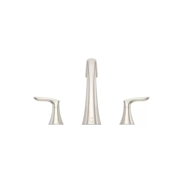 9-11/32" Metal Brushed Nickel 2-Handle Weller Series Roman Tub Trim | PPFRT65WRK