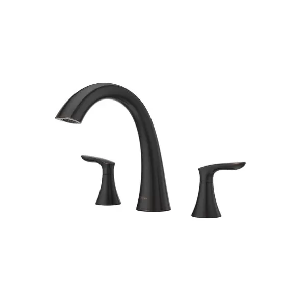 9-11/32" Metal Tuscan Bronze 2-Handle Weller Series Roman Tub Trim | PPFRT65WRY