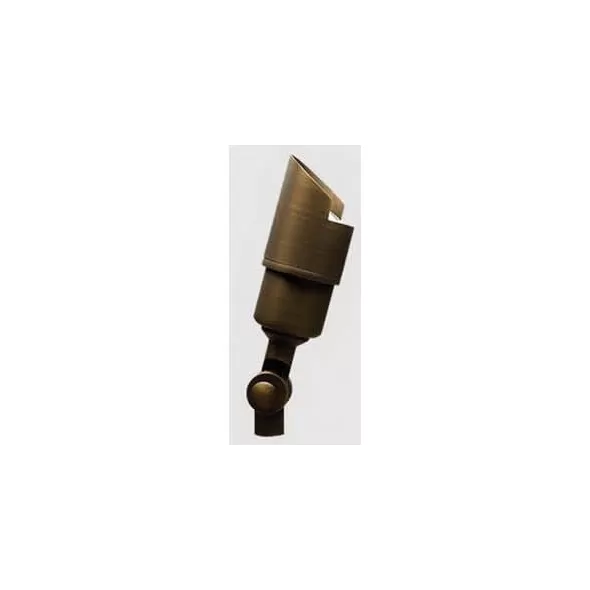 Alliance Lighting Bullet Up Light, 5W MR-16 LED Aged Brass 310 Lumens Solid Brass BL110 Series | AOLBL100LED5WNS