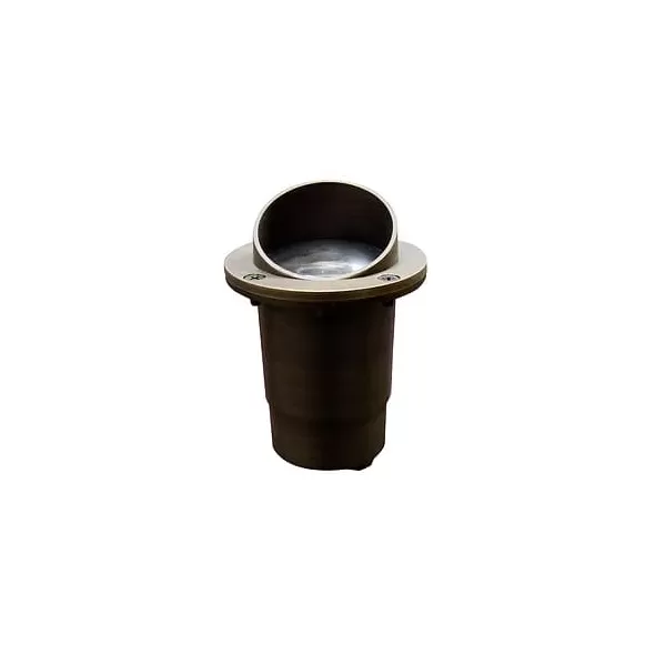 Alliance Outdoor Lighting In-Ground Well Light, 6W Ceramic Bi-Pin MR-16 LED Aged Brass GL100 Series | AOLGL100LED6W