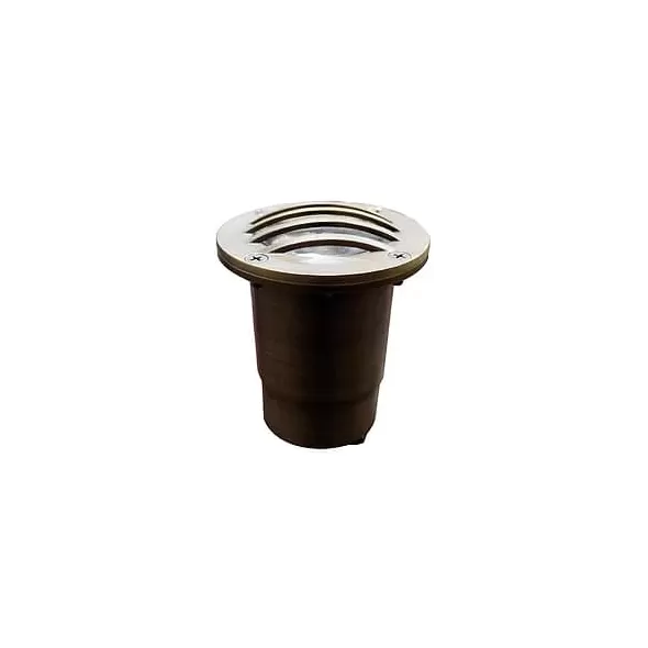 Alliance Outdoor Lighting In-Ground Well Light, 35W Ceramic Bi-Pin MR-16 Halogen Aged Brass | AOLGL160