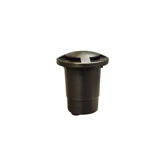 Alliance Outdoor Lighting In-Ground Well Light, 35W Ceramic Bi-Pin MR-16 Halogen Aged Brass 180 Degrees Degrees Output | AOLGL180