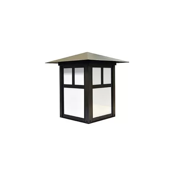 Alliance Outdoor Lighting Post Light 5W MR-16 LED Aged/Solid Brass | AOLPOST100LED5W