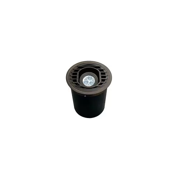 Alliance Outdoor Lighting In-Ground Well Light, 35W Ceramic Bi-Pin MR-16 Halogen Aged Brass ABS | AOLWL300