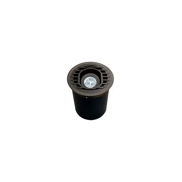 Alliance Outdoor Lighting In-Ground Well Light, 35W Ceramic Bi-Pin MR-16 Halogen Aged Brass ABS | AOLWL300