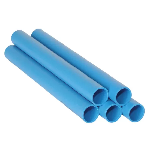 3/4" x 20' Blue HDPE Straight Pipe | BLK37381