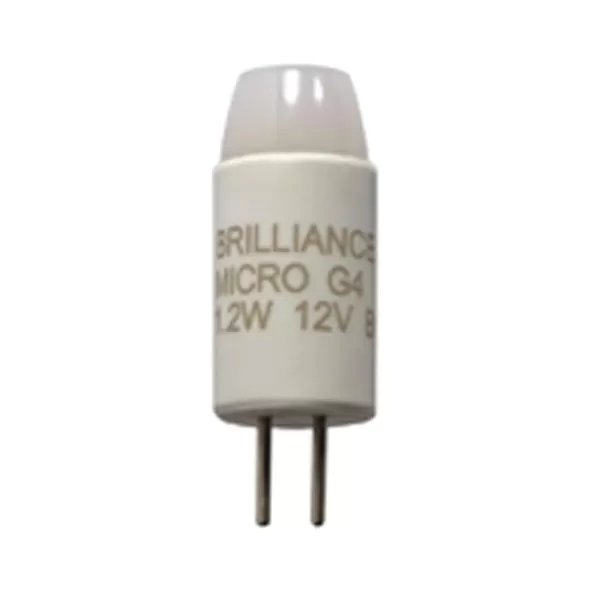 1.2 W Bi-Pin G4 85 100 Lumens 2700K LED Multi-Directional Water-Resistant Lamp | BRIBIPINMICROG4