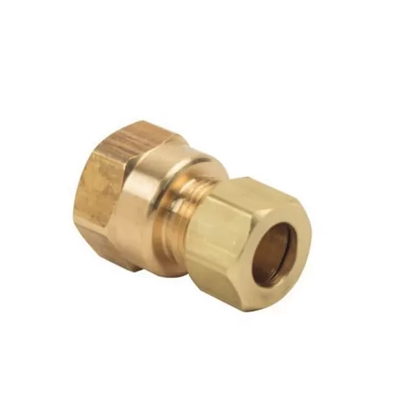 3/8" Compression x FIP Lead-Free Brass 66 Series Adapter | BSS6666X