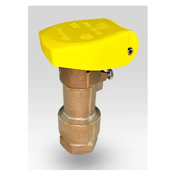1" NPT Stainless Steel Red Brass QCV Series 1-Piece Standard Double Slot Quick Coupling Valve | BUKQCV101