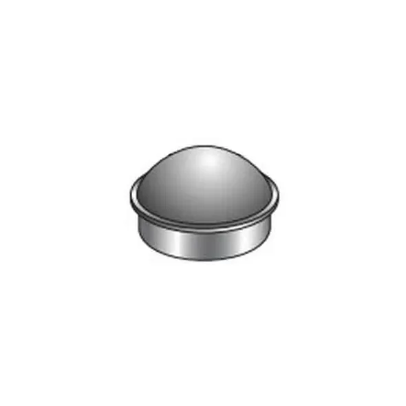 2-7/8" Die-Cast Aluminum Dome Cap | CDC278