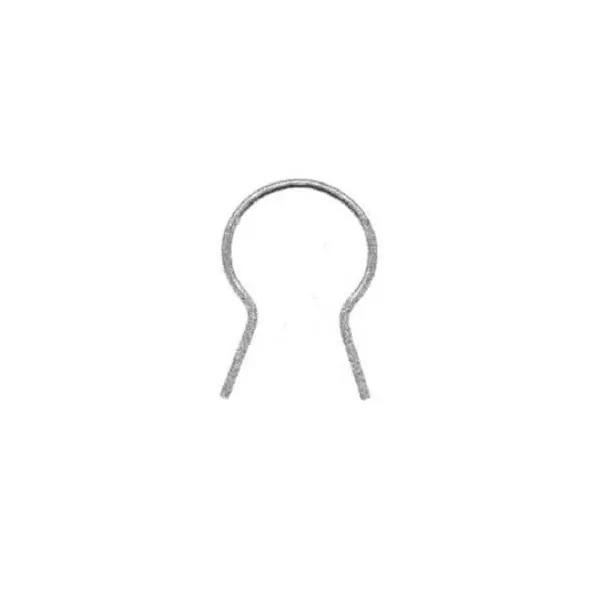 1-5/8" Galvanized 9 ga Easy Twist Tie | CEZTIE1589