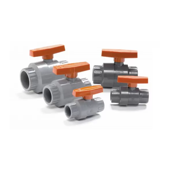 1" NPT PVC 235 psi 191N Super C Series Compact Ball Valve | CNLV10201N