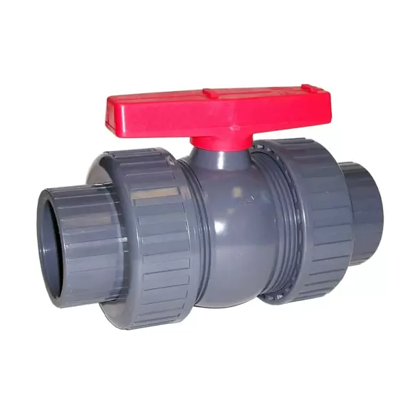 2" Socket x Threaded PVC 235 psi True Union Ball Valve | CNLV20050N