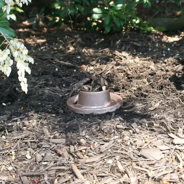 8.6 W 2758K Cree LED Solid Sand Cast Bronze CCGL Series Ground Light | CSLCCGL270WB