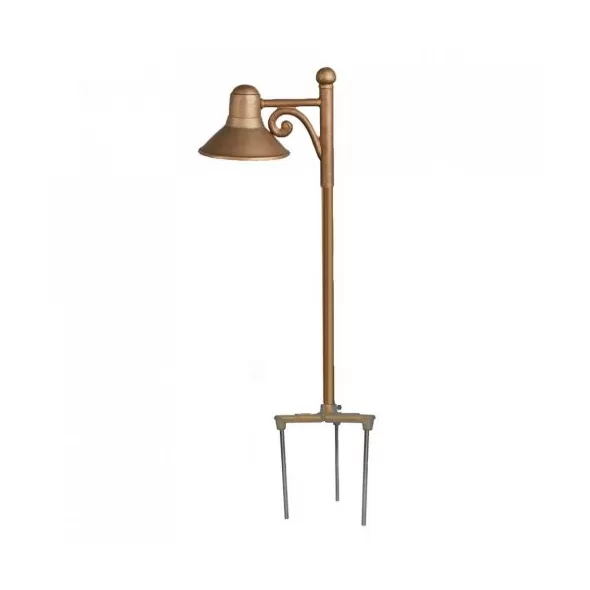 8.82 W 2737K Cree LED Black Coated Copper/Solid Sand Cast Bronze CSA Series Savannah Area/Path Light | CSLCSA1LED2