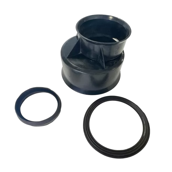 ADS Reducing Coupling, Bell-End HDPE Watertight Dual Wall Injection Molded Black 6" x 4" | DFD0614WT