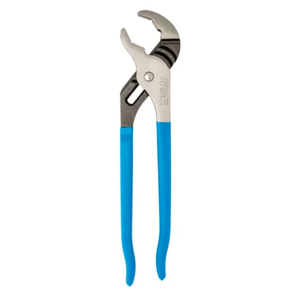 2-1/4" x 12" High-Carbon US Steel Curved Jaw Tongue and Groove Plier | CHN442