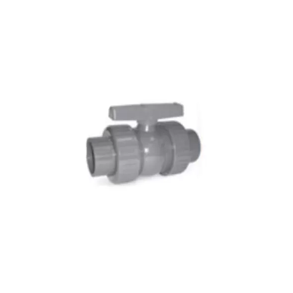 2" Socket x Threaded PVC 235 psi True Union Ball Valve | CNLV20050N